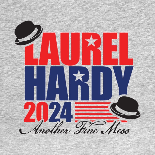 Laurel and Hardy 2024 by MindsparkCreative